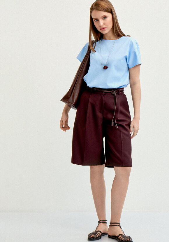 Блуза изо льна шир.  580, рис. 10