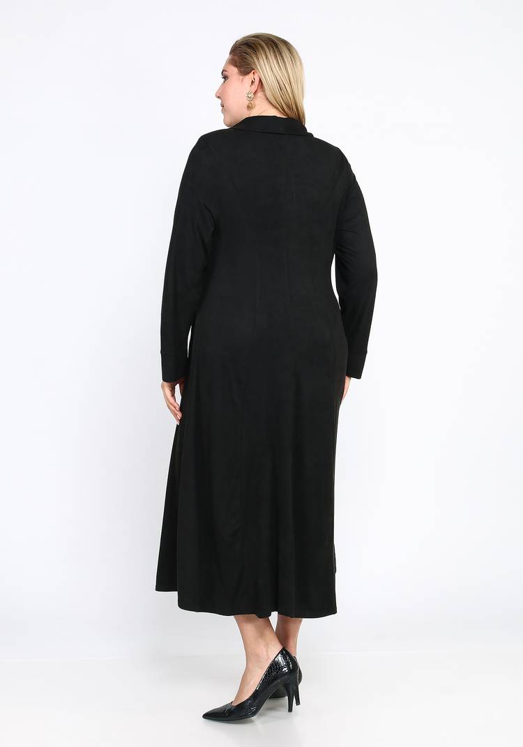 Платье миди с запахом шир.  750, рис. 8