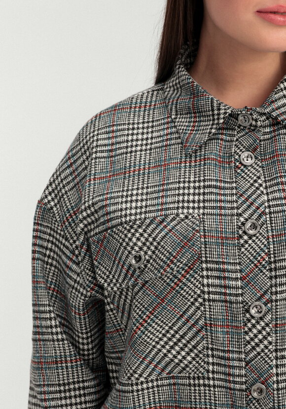 Рубашка утепленная с карманами шир.  580, рис. 5