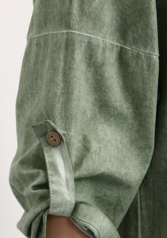 Блуза с объемным узором шир.  580, рис. 5