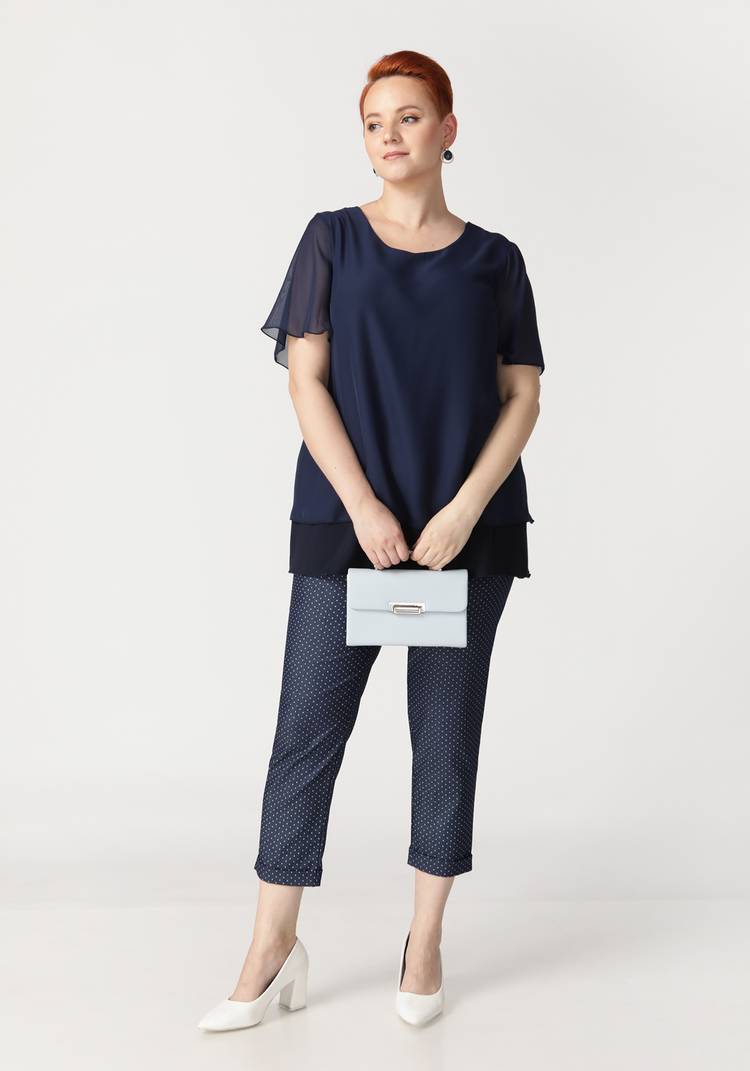 Блузка из шифона НОА шир.  750, рис. 13