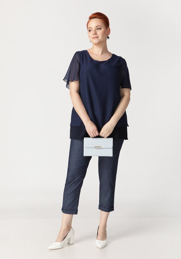 Блузка из шифона НОА шир.  580, рис. 13