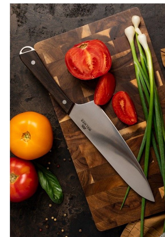 WALMER Нож Шеф Wenge, 20 см шир.  580, рис. 2