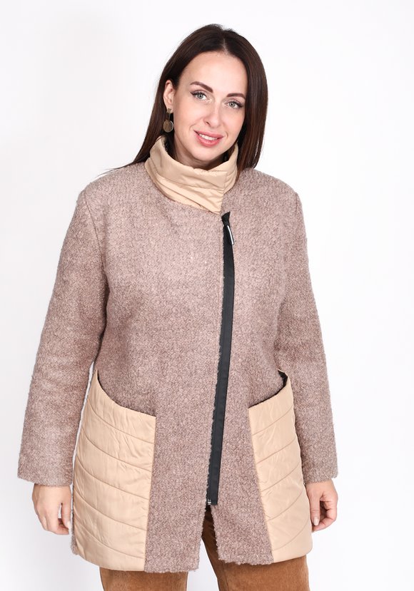 Полупальто Абсолютный комфорт шир.  580, рис. 12