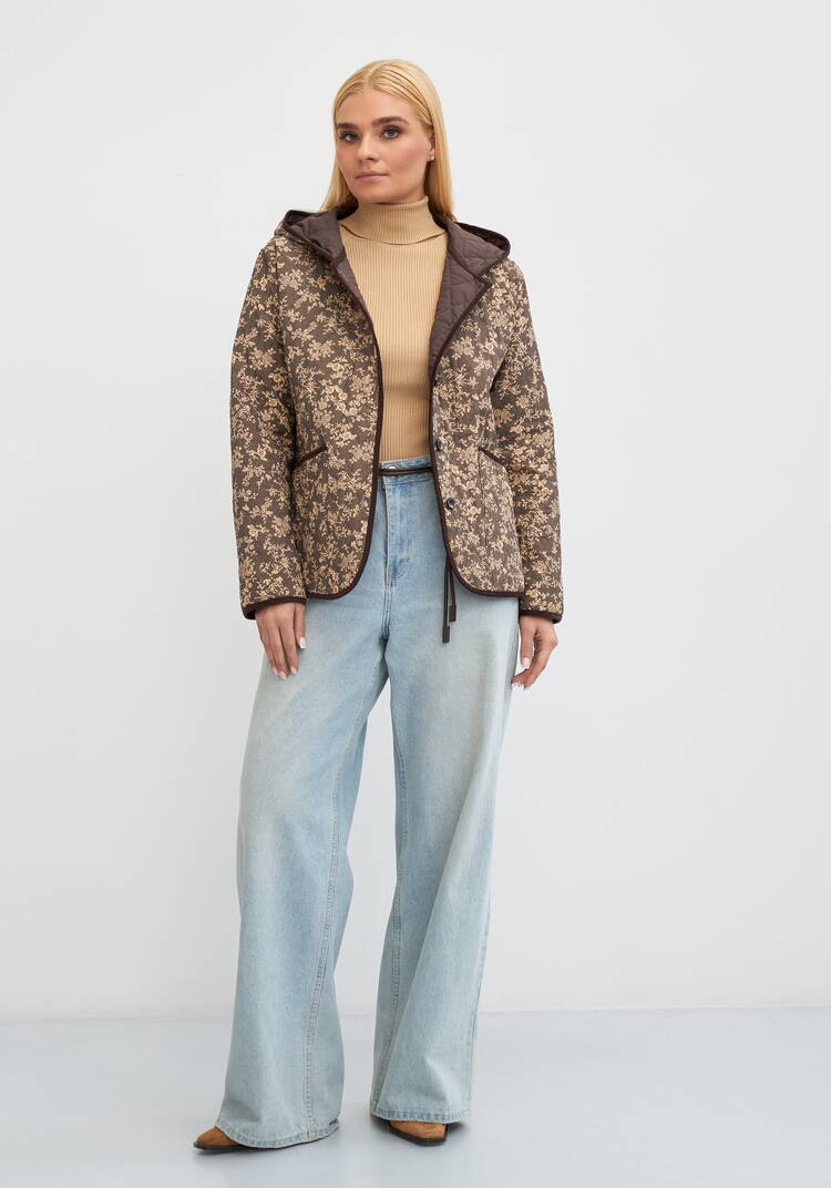 Куртка с цветочным принтом Аманда шир.  750, рис. 14