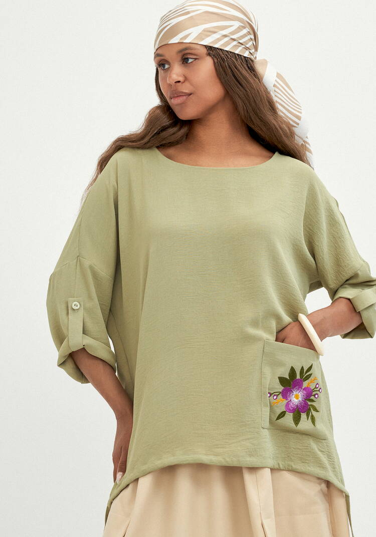 Блуза Каталина шир.  750, рис. 9