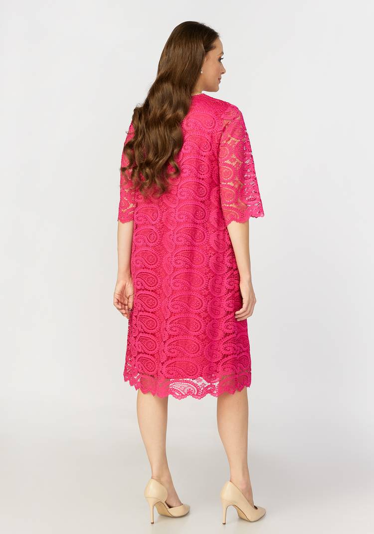 Платье миди кружевное шир.  750, рис. 11