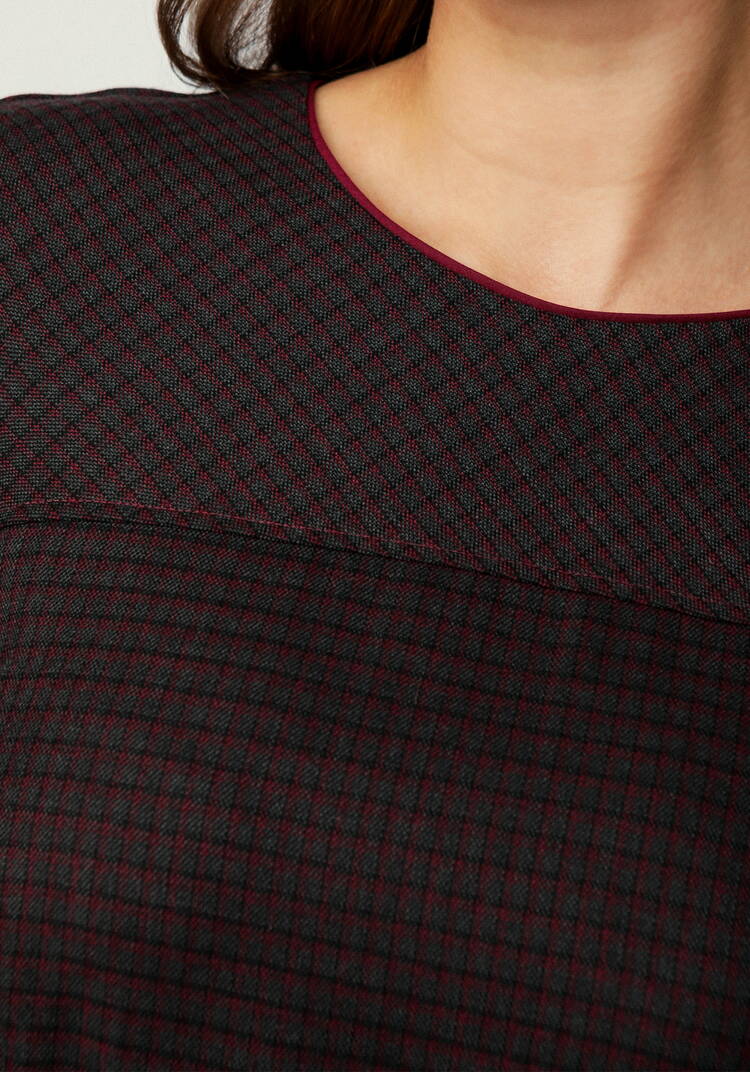 Платье-миди с кантом шир.  750, рис. 5