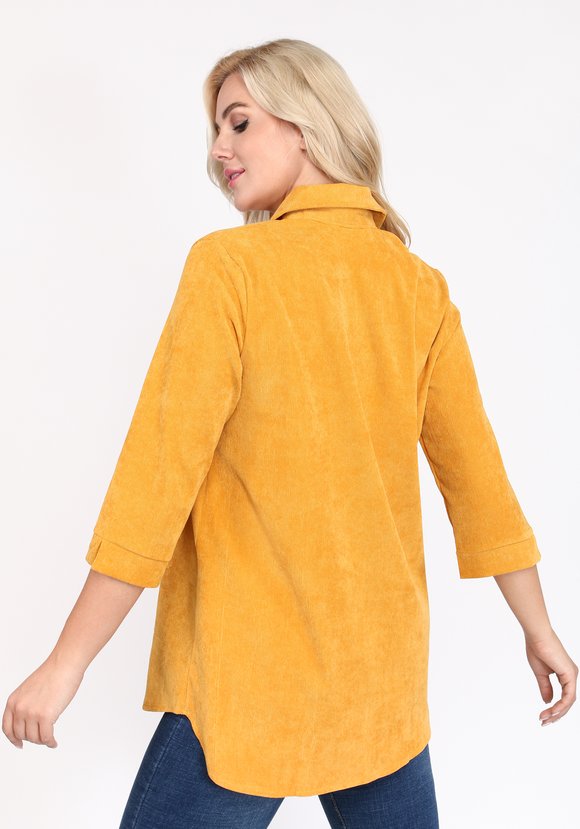 Блуза Вельветовая радость шир.  580, рис. 6