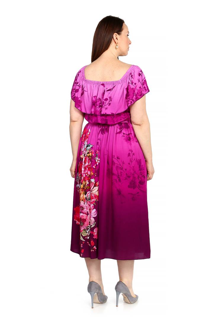 Платье Цветочное сияние шир.  750, рис. 2