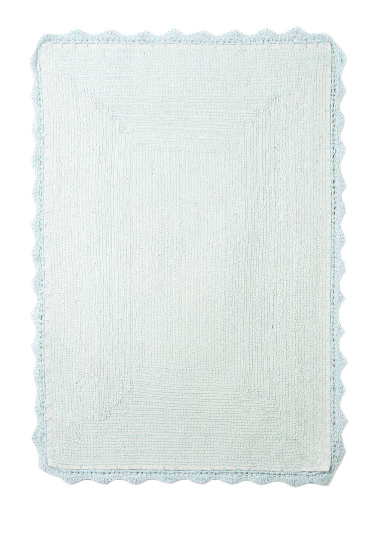 Коврик для ванной с кружевом шир.  750, рис. 3