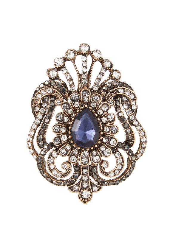 Брошь Королевская роскошь шир.  580, рис. 4