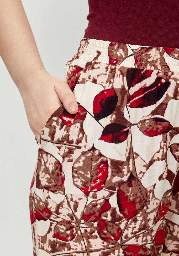 Брюки Калейдоскоп лепестков шир.  750, рис. 17