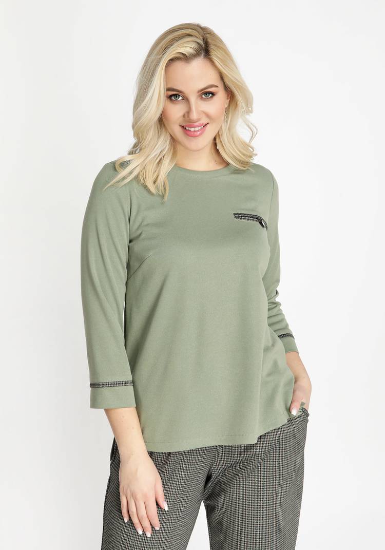 Блуза Выразительный образ шир.  750, рис. 5