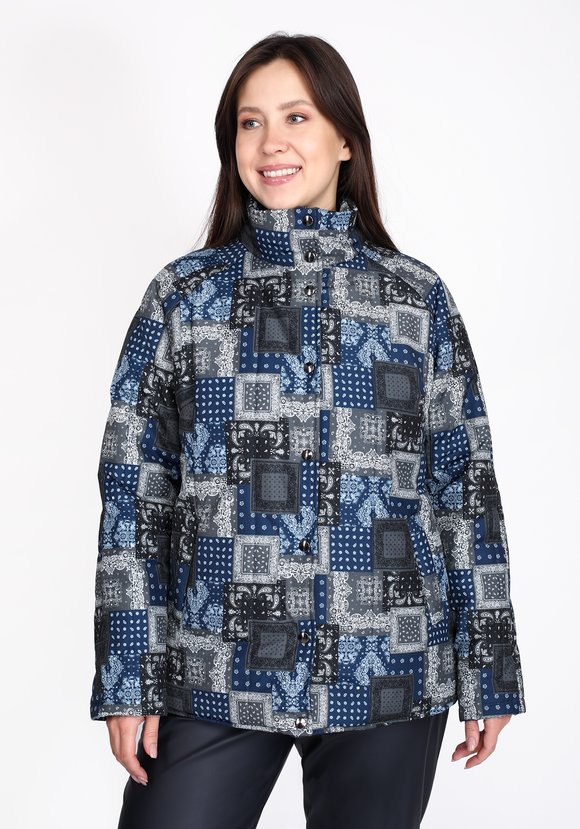 Куртка Оригинальный принт шир.  580, рис. 13