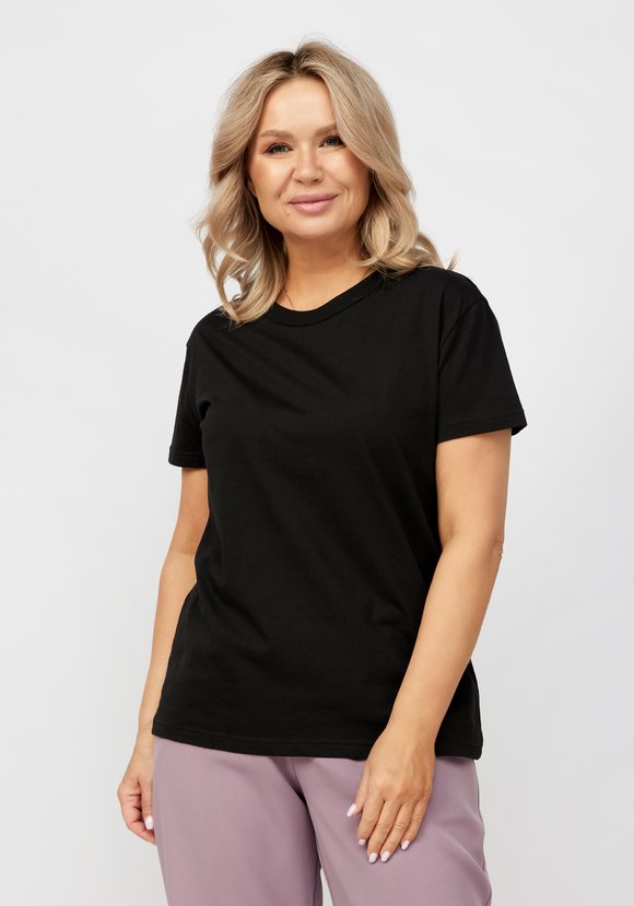 Футболка женская свободного кроя шир.  580, рис. 34