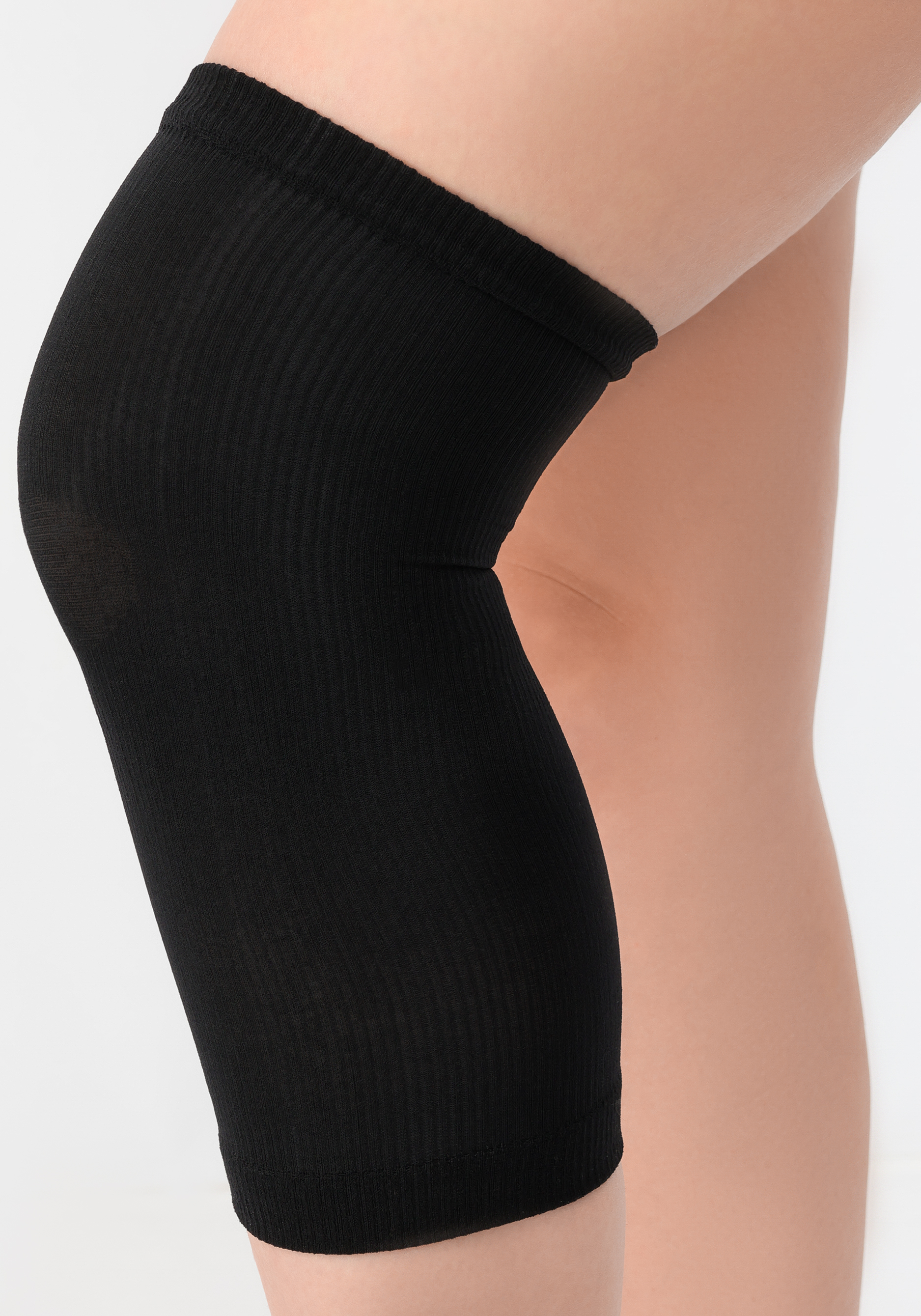 Бандаж коленного сустава, 2 шт. Filorosso, цвет черный, размер 2 - фото 3