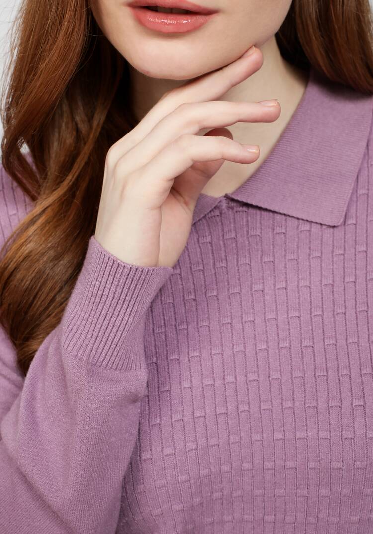 Джемпер-поло Алетта шир.  750, рис. 25