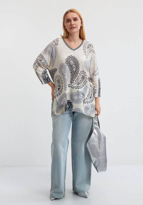 Блуза Краски жизни шир.  580, рис. 8