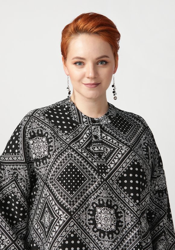 Блуза Приятное мгновение шир.  580, рис. 7