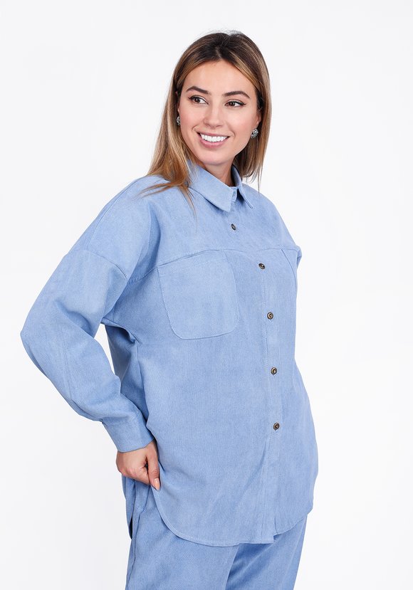 Рубашка Харизматичный образ шир.  580, рис. 2