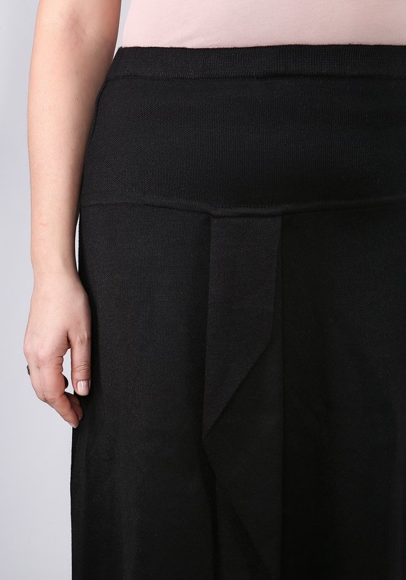 Юбка с вертикальным воланом шир.  580, рис. 4