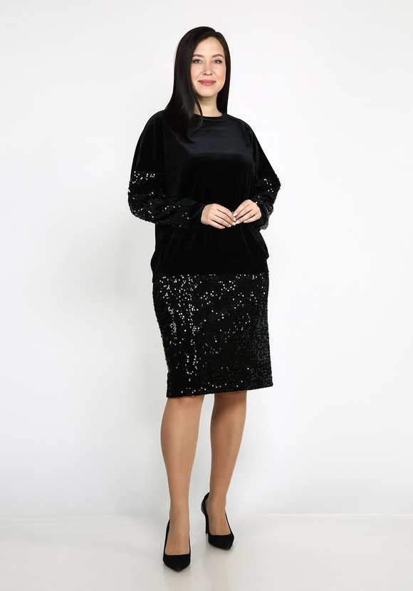 Юбка Манящий блеск шир.  580, рис. 10