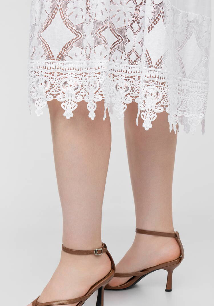 Платье кружевное Анна шир.  750, рис. 6