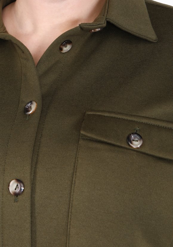 Рубашка удлиненная из футера с начесом шир.  580, рис. 17