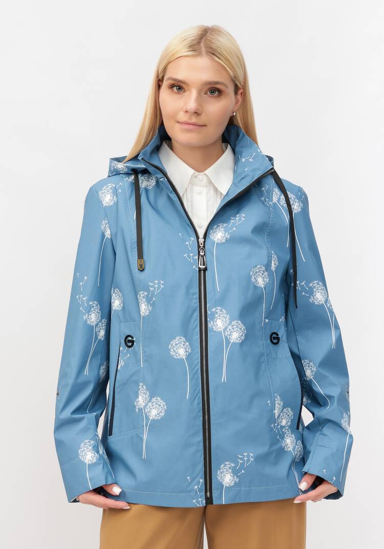 Ветровка с капюшоном на молнии и принтом шир.  750, рис. 8