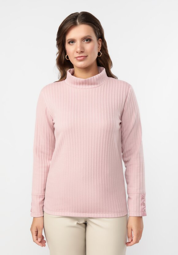 Водолазка с декором на рукавах шир.  580, рис. 4