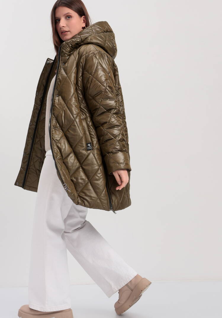 Куртка на молнии со стежкой ромбами шир.  750, рис. 31