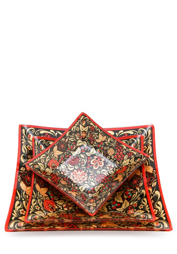 Набор салатников из стекла, 3 шт. шир.  580, рис. 8