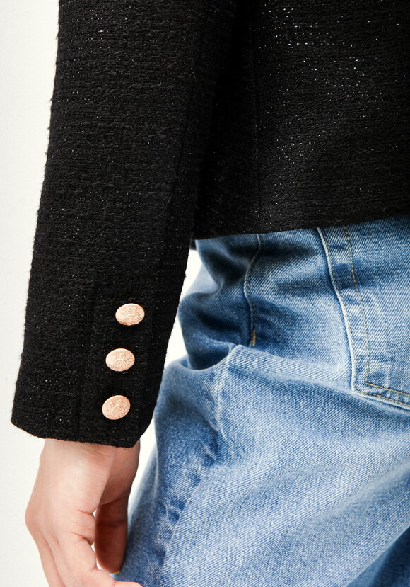 Пиджак из твида с декором шир.  580, рис. 13