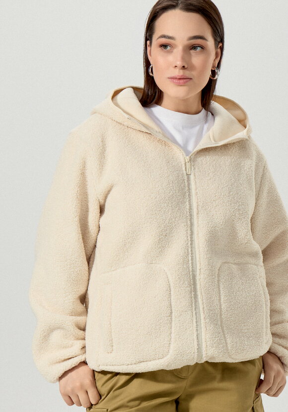 Куртка в стиле тедди с капюшоном шир.  580, рис. 27