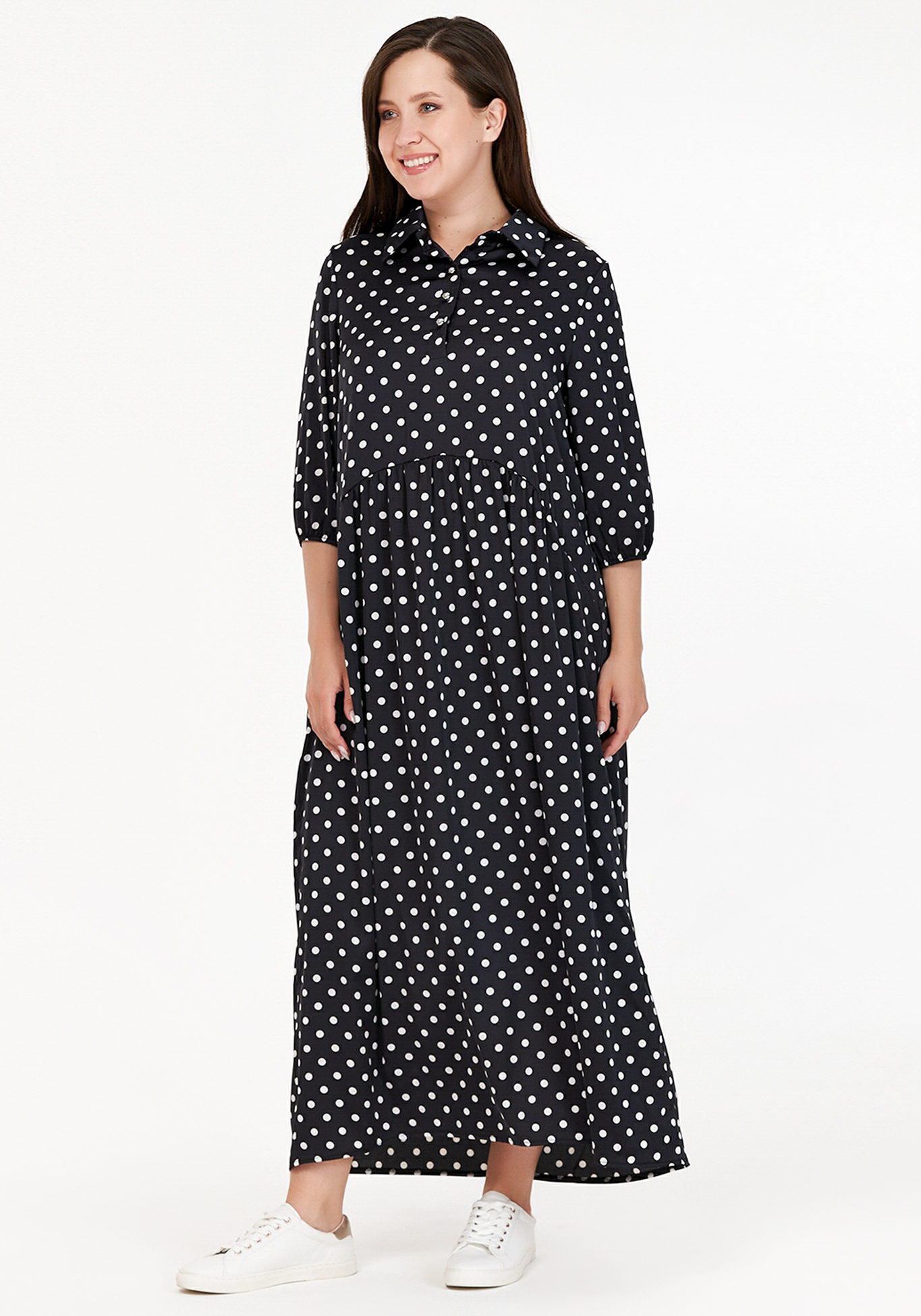 Платье "Агнес" Veas, размер 54, цвет черный - фото 1