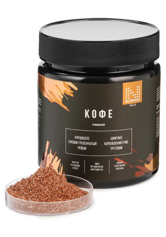 Напиток растворимый Грибной кофе шир.  580, рис. 3