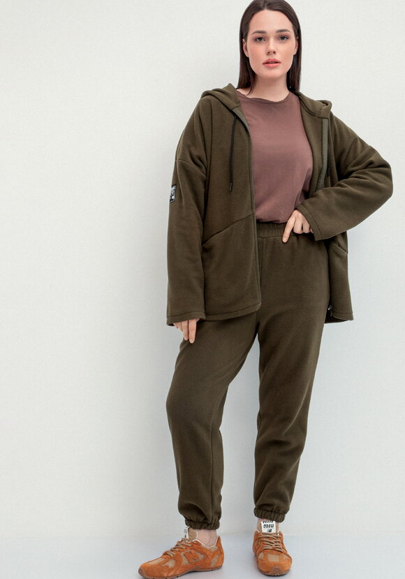 Брюки из флиса на резинке шир.  580, рис. 23