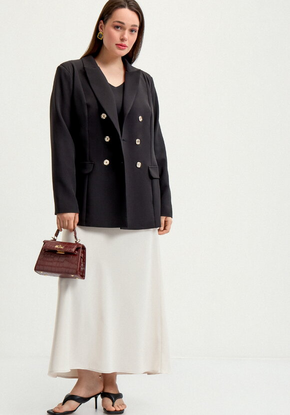 Пиджак двубортный шир.  580, рис. 10