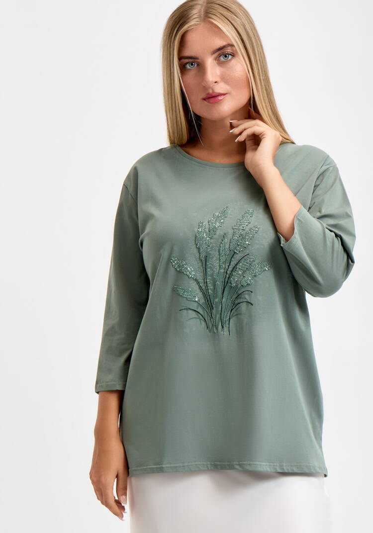 Блуза Аля шир.  750, рис. 6