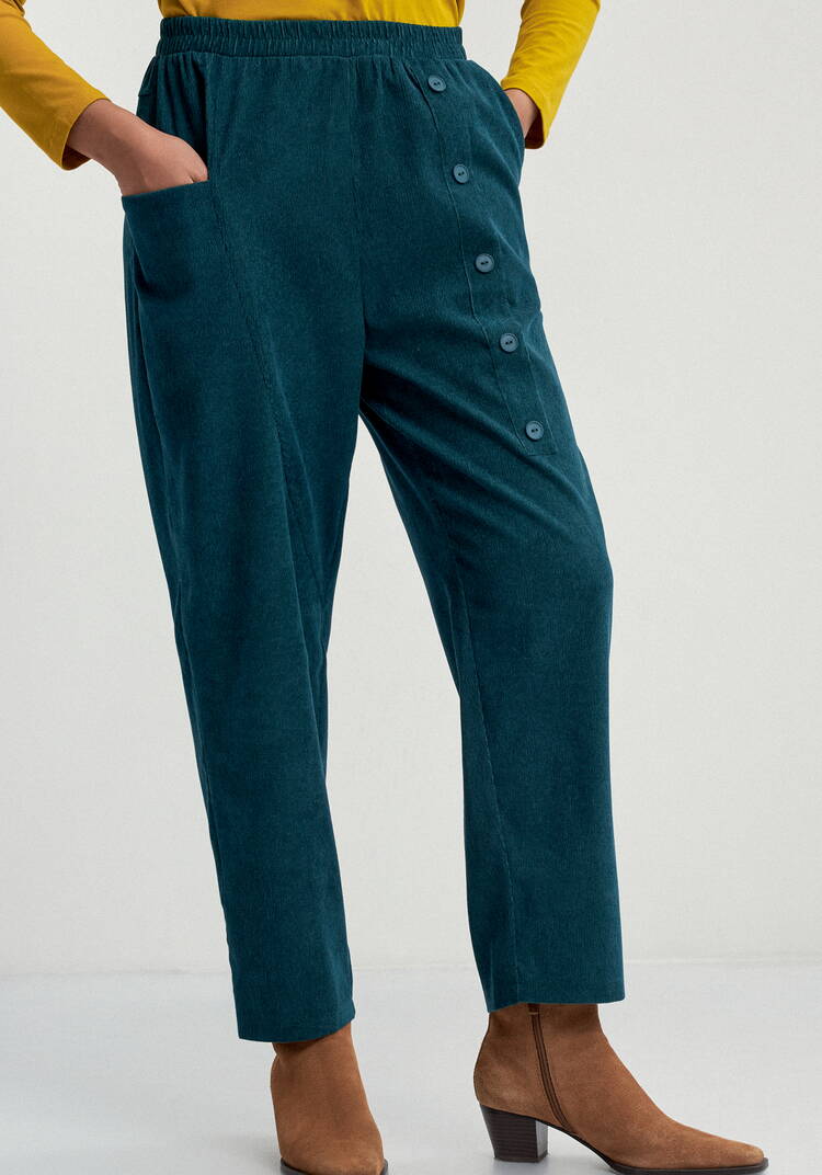 Брюки с карманом в рельефе шир.  750, рис. 20