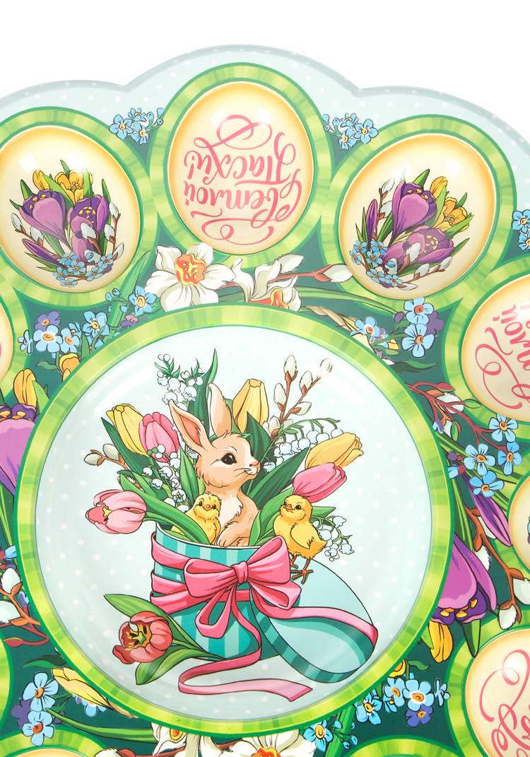 Пасхальная подставка для яиц и кулича шир.  750, рис. 6