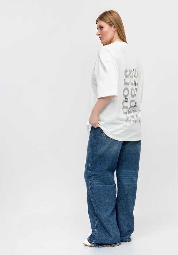 Футболка с принтом Любовь шир.  580, рис. 6