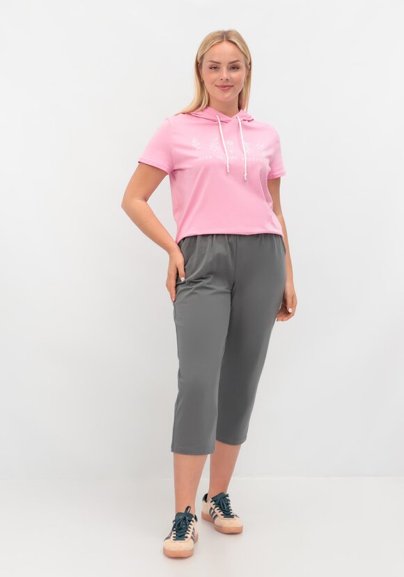 Брюки с кулиской длиной 7/8 шир.  580, рис. 15