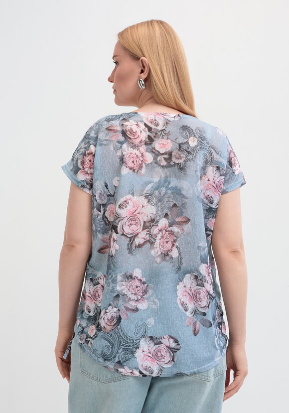 Футболка Георгин шир.  580, рис. 3