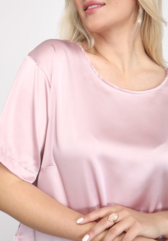 Блуза комфортного свободного кроя шир.  580, рис. 14