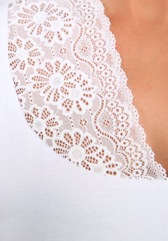 Майка женская с кружевом Радмила шир.  580, рис. 4