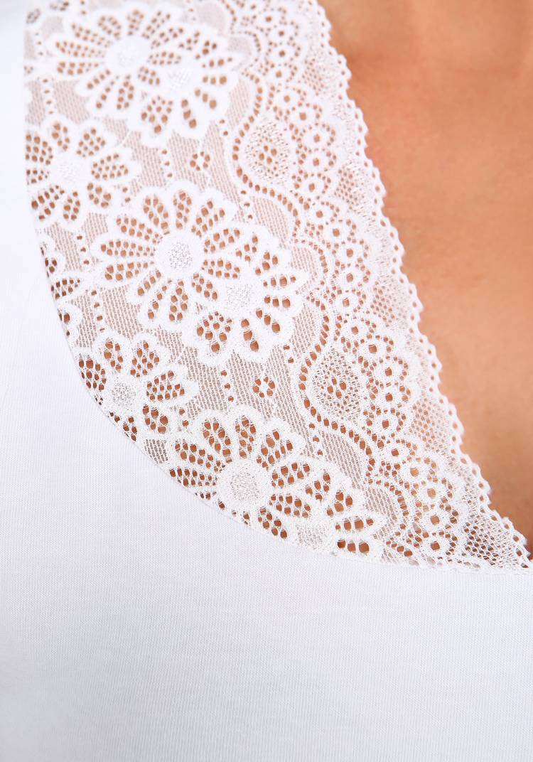 Майка женская с кружевом Радмила шир.  750, рис. 4