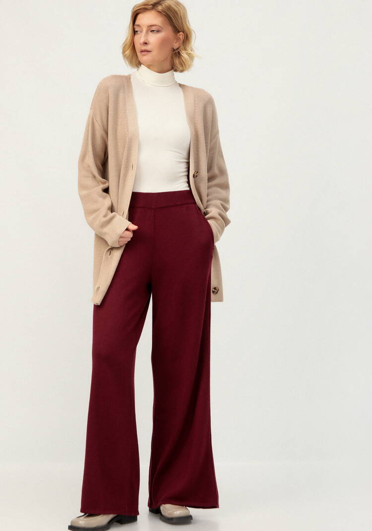 Брюки прямые свободной посадки на резинке шир.  750, рис. 8