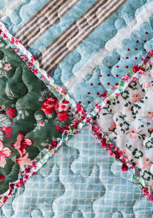 Покрывало с наволочками Печворк шир.  580, рис. 28